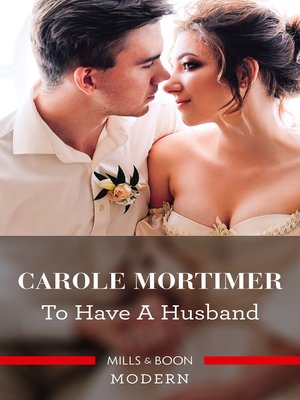 cover image of To Have a Husband
